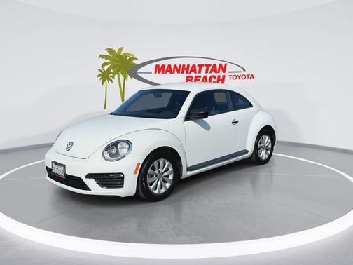 Pure White 2018 Volkswagen Beetle 2.0T S
