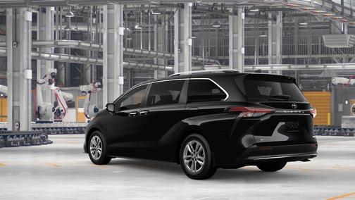 Midnight Black Metallic 2026 Toyota Sienna Limited