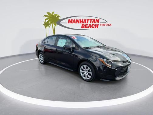 Black Sand Pearl 2021 Toyota Corolla LE
