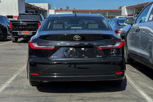 Midnight Black Metallic 2026 Toyota Camry XLE
