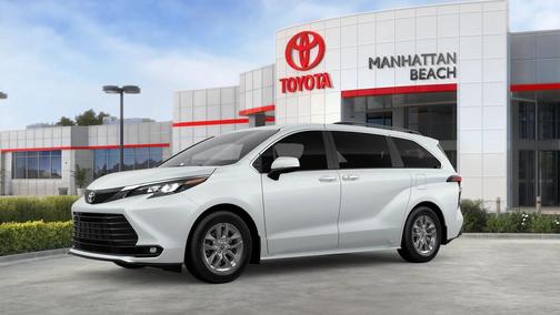 Wind Chill Pearl 2026 Toyota Sienna XLE