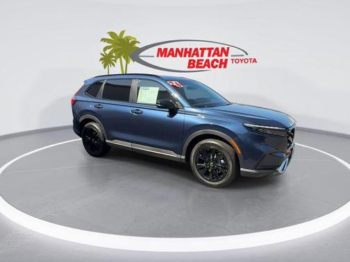 Canyon River Blue Metallic 2026 Honda CR-V Hybrid Sport Touring AWD