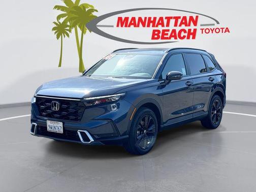 Canyon River Blue Metallic 2026 Honda CR-V Hybrid Sport Touring AWD
