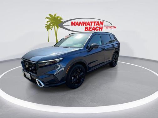 Canyon River Blue Metallic 2026 Honda CR-V Hybrid Sport Touring AWD