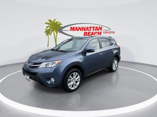 Shoreline Blue Metallic 2014 Toyota RAV4 Limited