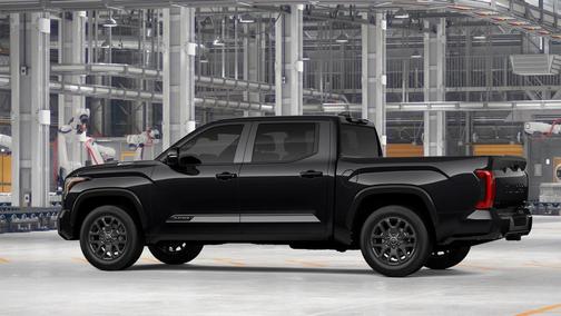 Midnight Black Metallic 2026 Toyota Tundra Hybrid Platinum