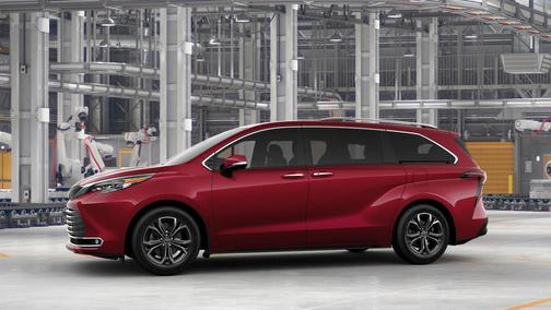 2025 Toyota Sienna Platinum 7 Passenger