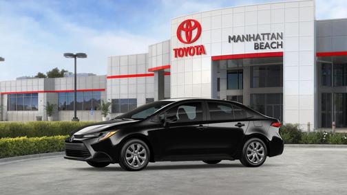 Midnight Black Metallic 2026 Toyota Corolla LE