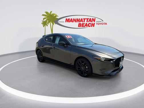 Machine Gray Metallic 2022 Mazda Mazda3 2.5 Turbo AWD