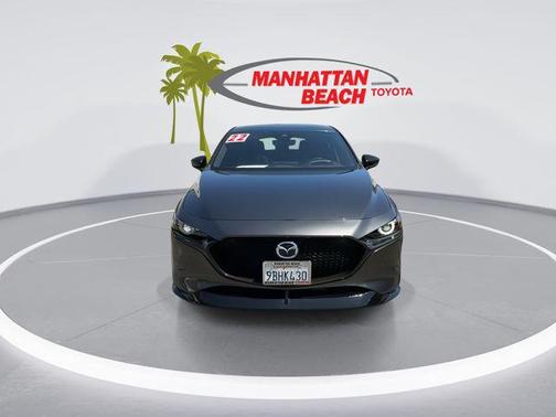 Machine Gray Metallic 2022 Mazda Mazda3 2.5 Turbo AWD