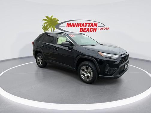 Midnight Black Metallic 2023 Toyota RAV4 Hybrid LE