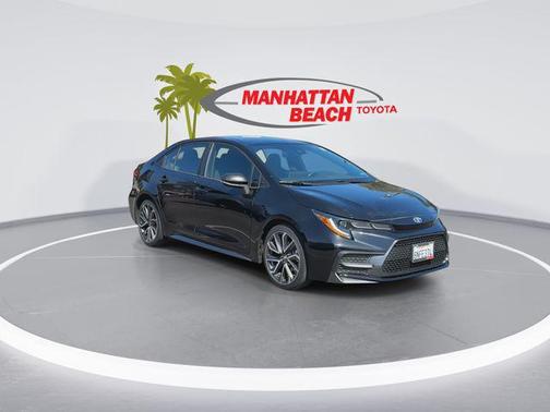 Black Sand Pearl 2020 Toyota Corolla SE