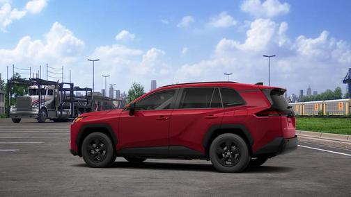 Ruby Flare Pearl 2026 Toyota RAV4 LE