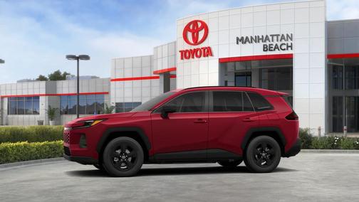 Ruby Flare Pearl 2026 Toyota RAV4 LE