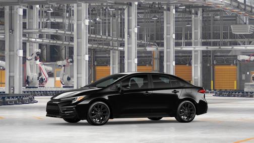 Midnight Black Metallic 2026 Toyota Corolla SE
