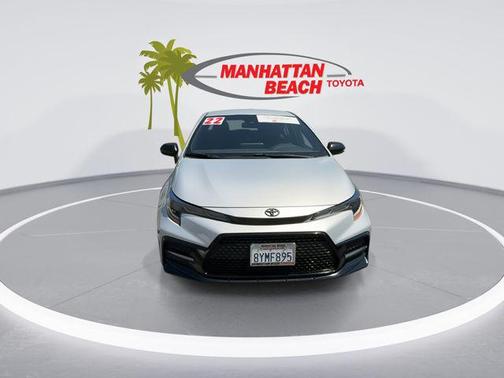 Classic Silver Metallic 2022 Toyota Corolla SE