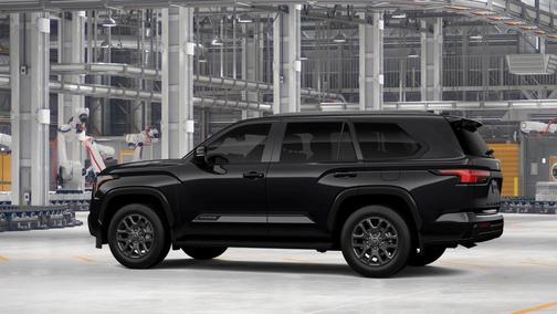 Midnight Black Metallic 2026 Toyota Sequoia Platinum