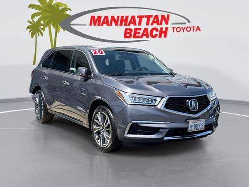 Modern Steel Metallic 2020 Acura MDX 3.5L w/Technology Package