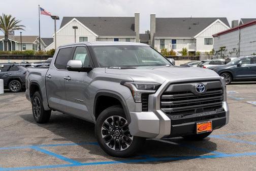 Celestial Silver Metallic 2025 Toyota Tundra Hybrid Limited