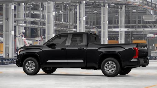 Midnight Black Metallic 2026 Toyota Tundra SR
