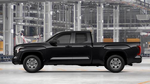 Midnight Black Metallic 2026 Toyota Tundra SR
