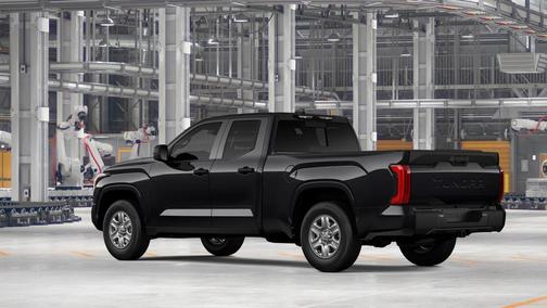Midnight Black Metallic 2026 Toyota Tundra SR