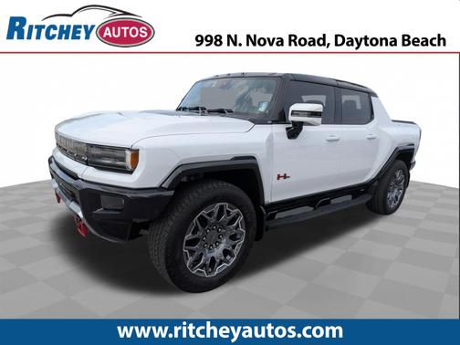Interstellar White 2025 GMC HUMMER EV Pickup 3X
