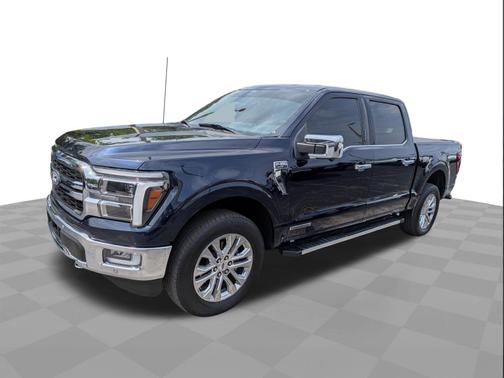 Antimatter Blue Metallic 2024 Ford F-150 LARIAT