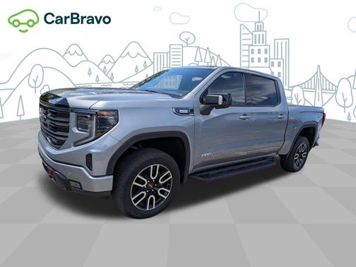 Sterling Metallic 2025 GMC Sierra 1500 AT4