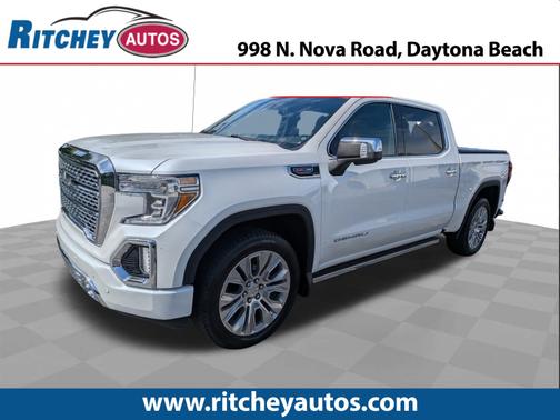 White Frost Tricoat 2022 GMC Sierra 1500 Limited Denali