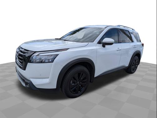 Everest White Pearl Tricoat 2025 Nissan Pathfinder SL FWD