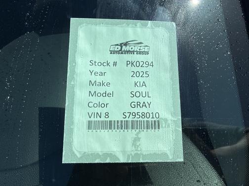 Gray 2025 Kia Soul LX