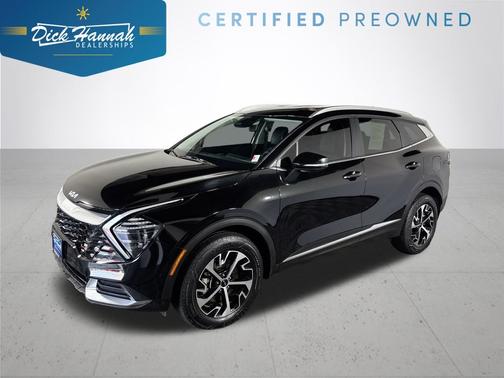 Fusion Black 2025 Kia Sportage Hybrid EX