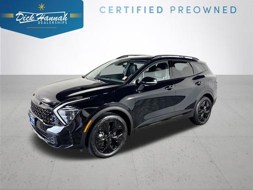 Ebony Black 2025 Kia Sportage X-Line SUV