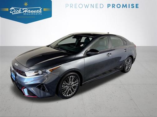 Gray 2022 Kia Forte GT-Line