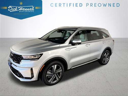 Silky Silver 2022 Kia Sorento Plug-In Hybrid SX Prestige
