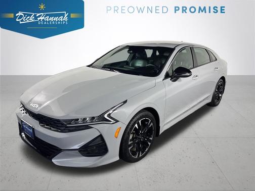 Wolf Gray 2022 Kia K5 GT-Line