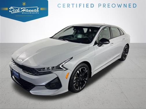 Wolf Gray 2022 Kia K5 GT-Line