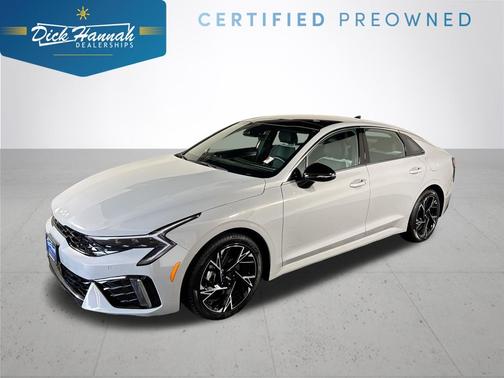 Wolf Gray 2025 Kia K5 GT-Line Sedan