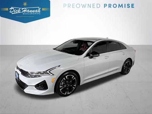 Gray 2023 Kia K5 GT-Line