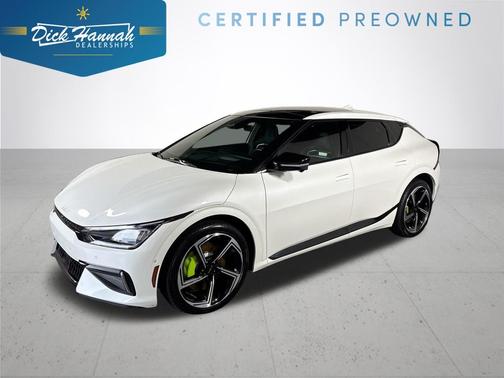 Snow White Pearl 2024 Kia EV6 GT