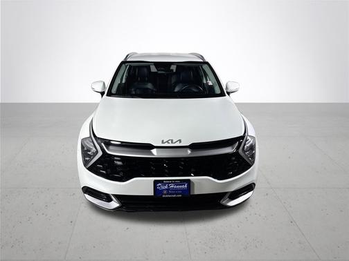 Snow White Pearl 2023 Kia Sportage Hybrid EX