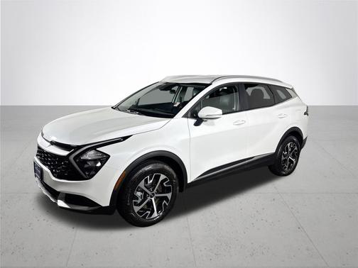 Snow White Pearl 2023 Kia Sportage Hybrid EX
