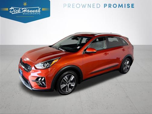 Orange 2022 Kia Niro LXS