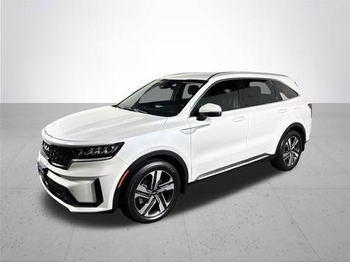 Snow White Pearl 2023 Kia Sorento Hybrid EX