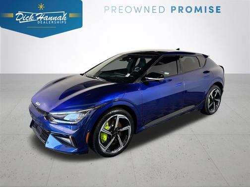 Yacht Blue 2024 Kia EV6 GT