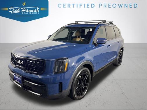 Midnight Lake Blue 2024 Kia Telluride EX X-Line