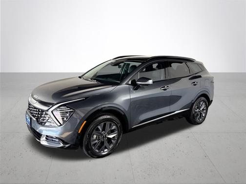 Gray 2023 Kia Sportage Hybrid SX-Prestige