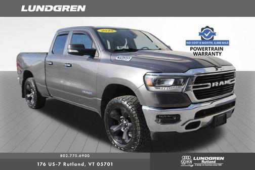 Granite Crystal Metallic Clearcoat 2019 RAM 1500 Big Horn