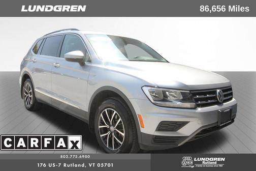 Silver Metallic 2021 Volkswagen Tiguan 2.0T SE 4MOTION